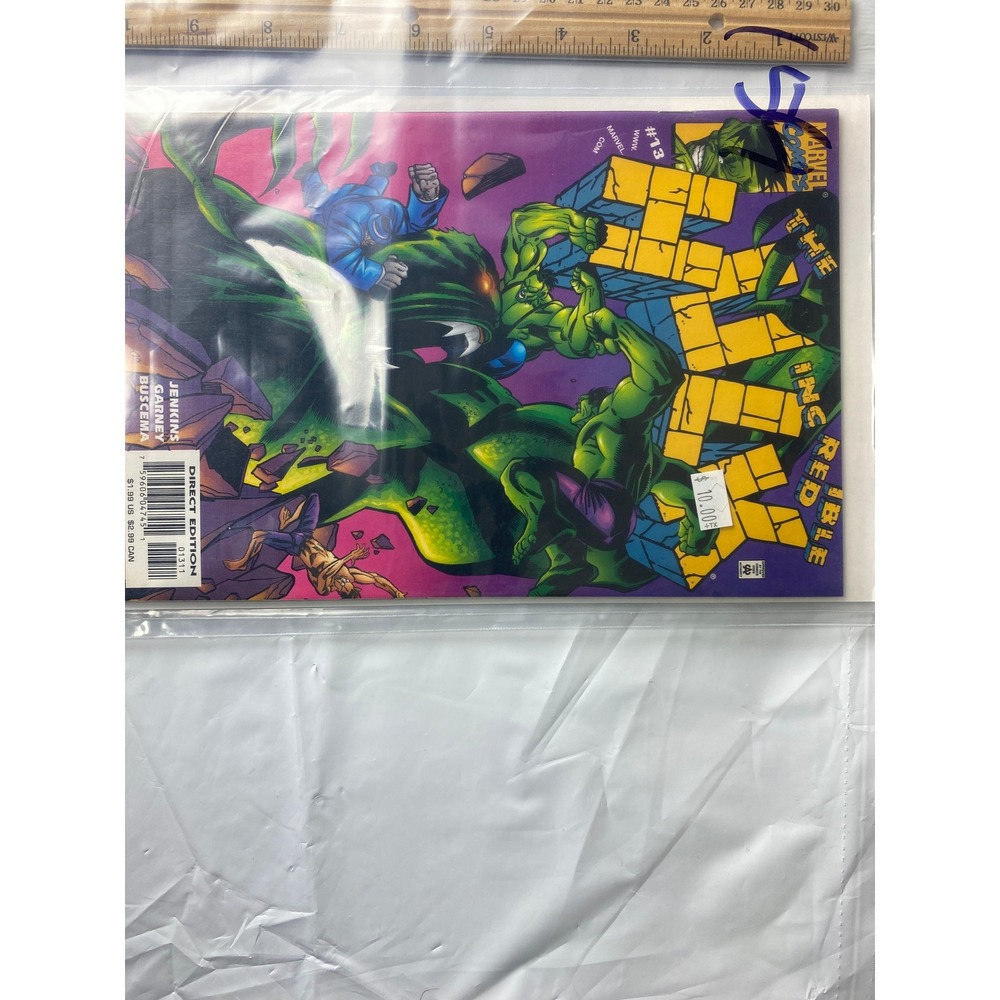 The Incredible Hulk Comic Book #13 Marvel Comics Direct Edition